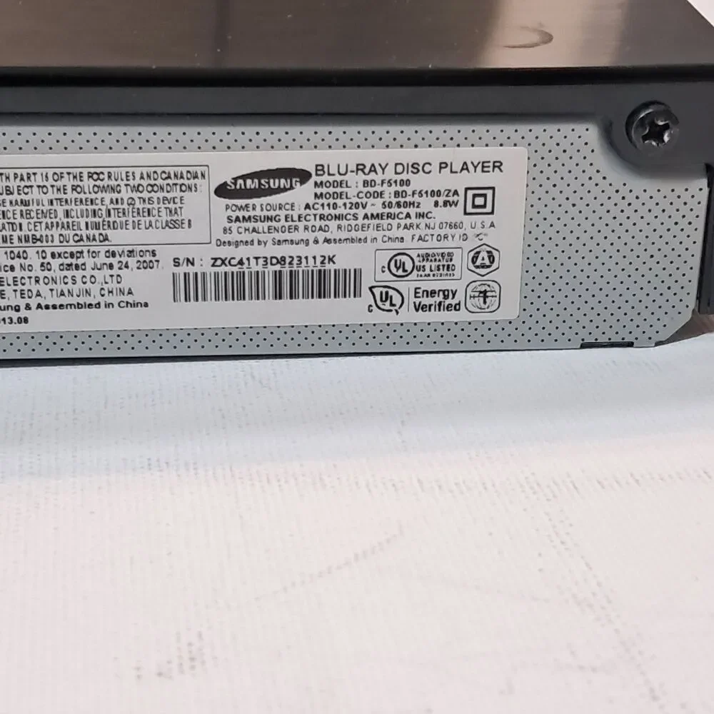 Samsung blu ray